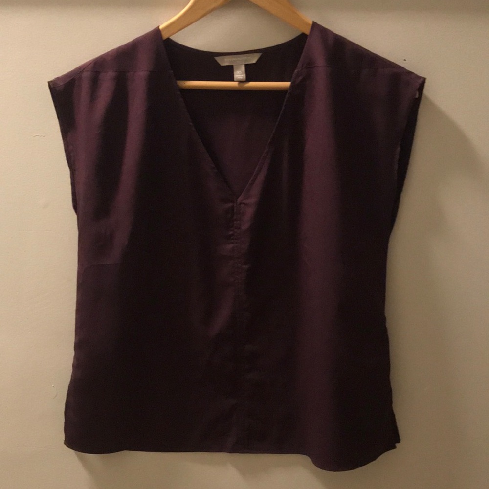 V-neck blouse